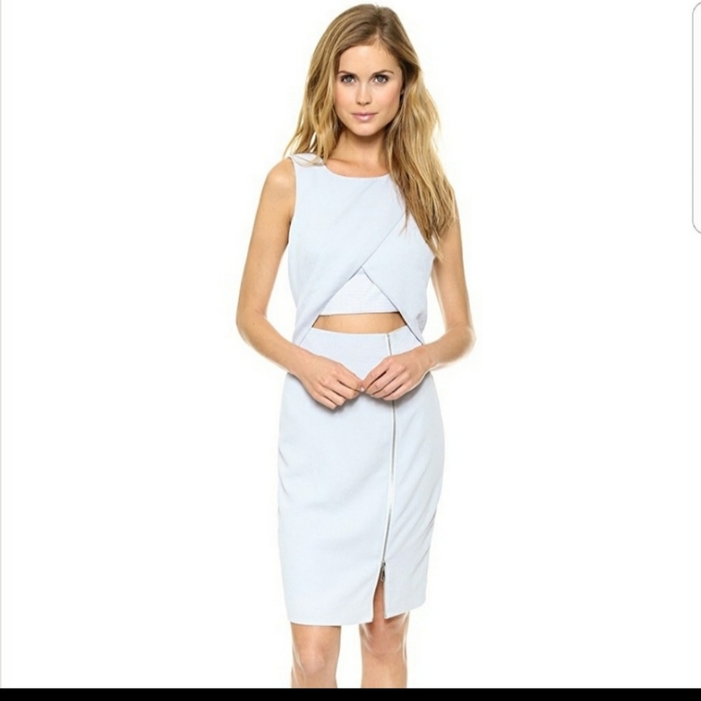 Rebecca Minkoff Malone navy sheath dress